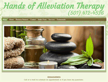 Tablet Screenshot of handsofalleviation.com